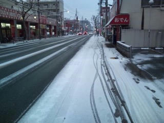 福岡は大雪