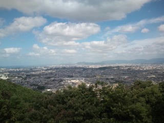 福岡市 油山 片江展望台