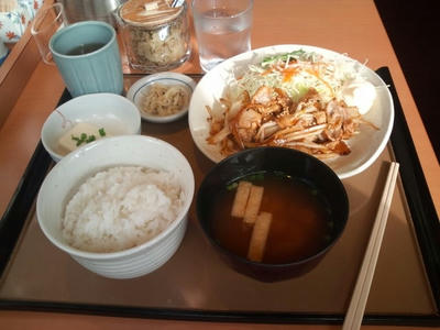 やよい軒 しょうが焼定食