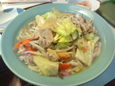 福岡 うどんレストランうちだ屋 ちゃんぽん