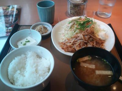 やよい軒 しょうが焼定食