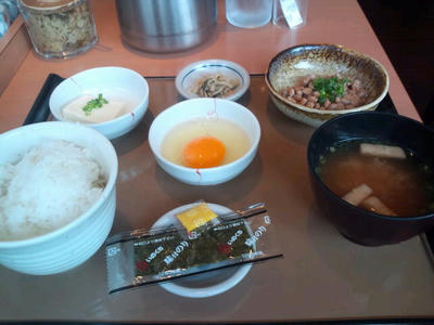 やよい軒 納豆朝食