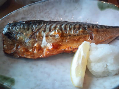 やよい軒 サバの塩焼定食