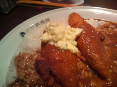 カレーハウスCoCo壱番屋　フィッシュフライカレー　クリーミータルタルソース