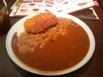 ココイチ　coco壱番屋　ロースカツカレー