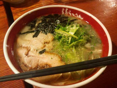 長寿らーめん　豚骨ラーメン　福岡