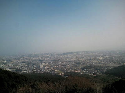 福岡市油山 片江展望台