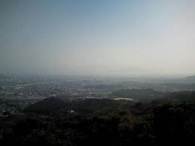 福岡市油山　片江展望台