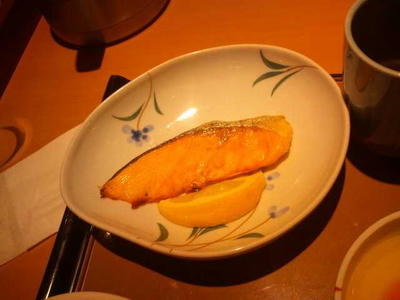 やよい軒　銀鮭朝食