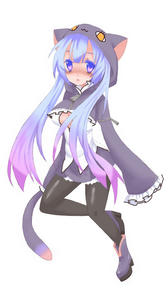病み魔術師モネ 全身画 ハナサクコトノハ