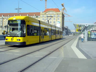 ドレスデンの路面電車