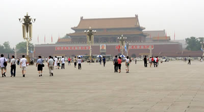 北京　天安門広場
