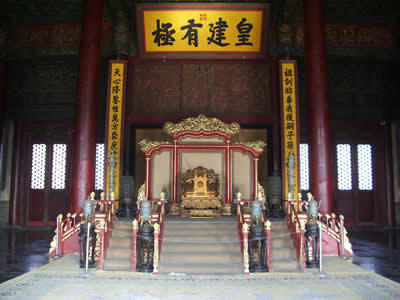 紫禁城 玉座