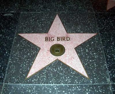 Walk of Fame bigbird