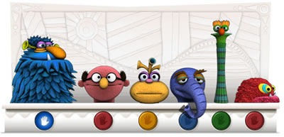 Google ホリデーロゴ ジム・ヘンソン
