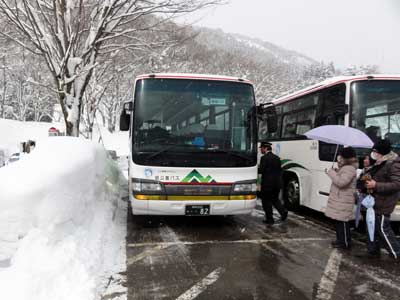 白川郷に到着