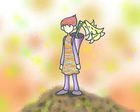 山頂のユリの妖精.2
