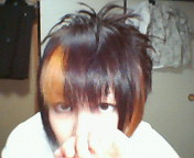 ちょきちょき。