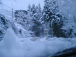 フロントガラス越しの雪景色☆