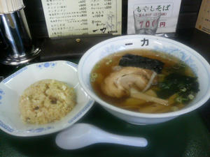 鴻巣　手打ラーメン　一力