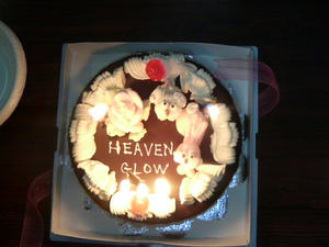 HEAVEN GLOW でDVD試写会