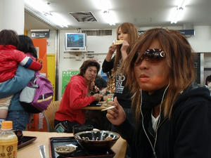 HEAVENとGLOWで合同雪山
