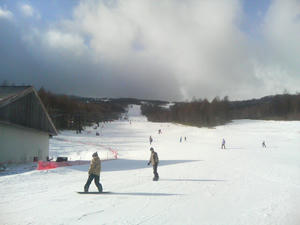 今年初すべりは群馬県嬬恋村でした