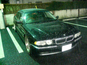 ＢＭＷ　雪さむ