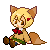 きつね弥子ちゃんしっぽパタパタ