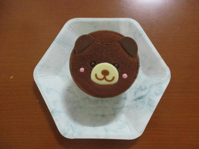 シャトレーゼのケーキ「かわいいくまちゃん」