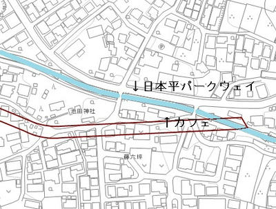 都市計画道路・丸子池田線　延伸計画　池田の森付近