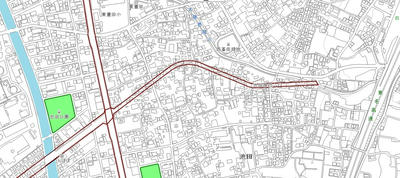 都市計画道路・丸子池田線　延伸計画　池田地区