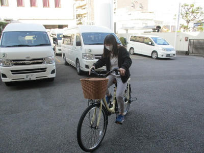 電動アシスト自転車に試乗