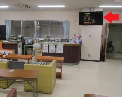 壁掛けテレビ設置後