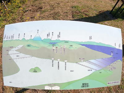円山花木園 案内図