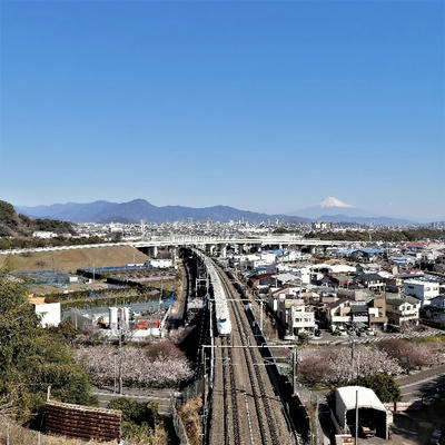 用宗城（持舟城）東海道新幹線撮影スポット