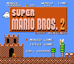 スーパーマリオブラザーズ2