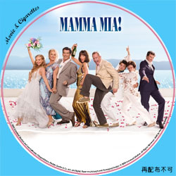 マンマ・ミーア！　DVD ラベル（レーベル）