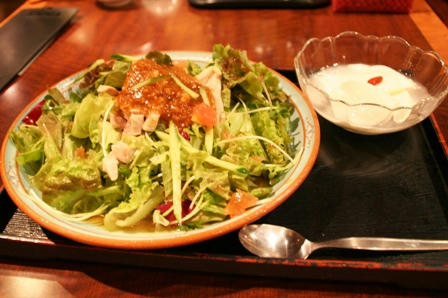 バンバンジー冷麺セット