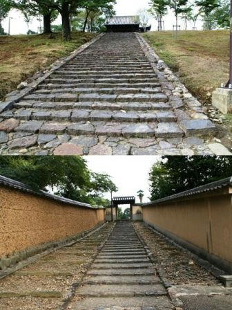 戒壇院の階段