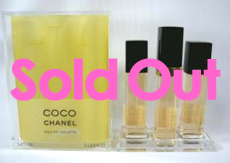 CHANEL COCO EDT 15ml×３本