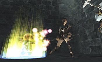 魔法もしっかりきめますよー