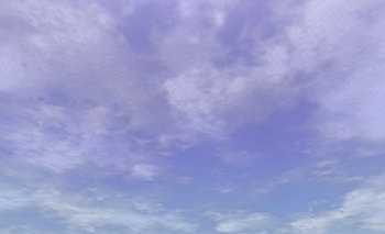青い空!