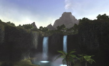 ユタンガ大森林から臨むイフ釜