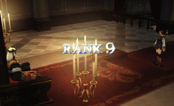 ランク9~♪やったー!