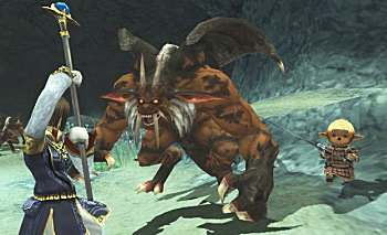 マンティコアなどは低レベルでは普段戦わないのでちょっとドキドキします