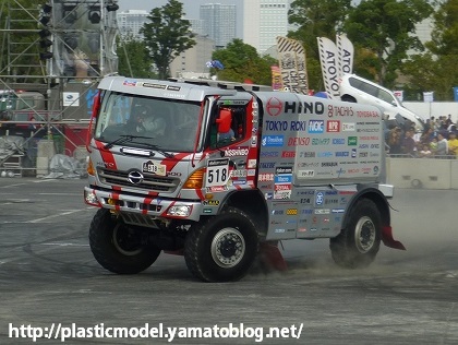 東京モーターフェス2014 日野のレース仕様トラック