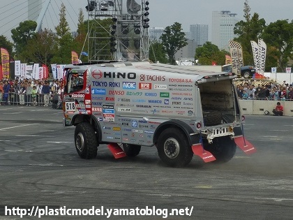 東京モーターフェス2014 日野のレース仕様トラック