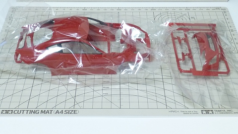 アオシマ 1/24 プリペイントモデル No.36 TOYOTA 86'12 ライトニングレッド