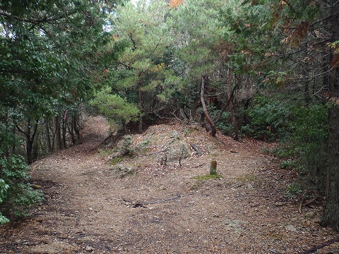 冬の貴船山（二ノ瀬駅から尾根経由）登山